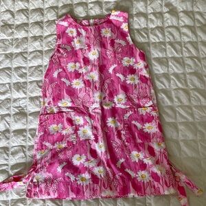 Lilly Pulitzer Pink and White Floral Dress